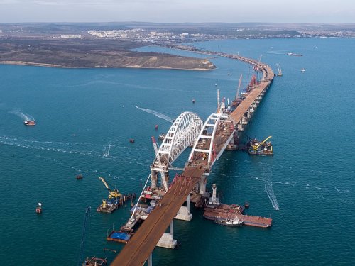 Крымский мост положительно влияет на акваторию Азовского моря