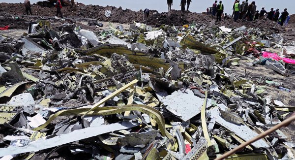 Эфиопский пилот сообщил о проблемах и запросил разрешение на посадку