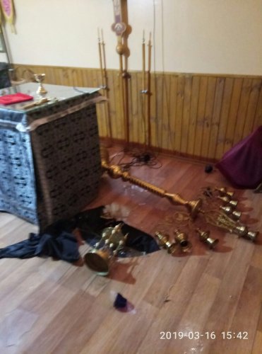 Воры ограбили Киевский храм УПЦ