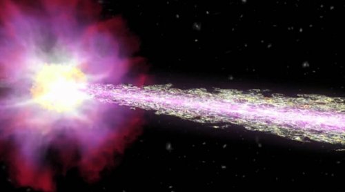 Астрономы наблюдают гамма-лучи в небе