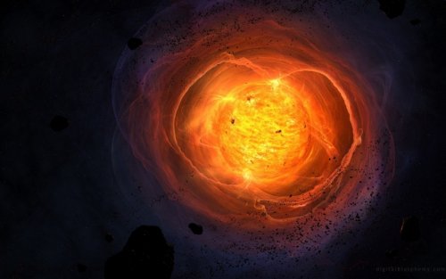 Взрыв на звезде размером с Юпитер в десять раз мощнее, чем когда-либо видели на нашем Солнце