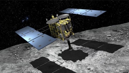 Япония взорвала кратер на астероиде  Ryugu