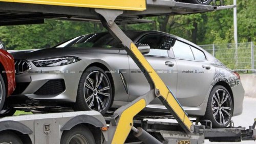 «Четырехдверка» рассекречена: BMW 8 Series Gran Coupe показали почти без камуфляжа