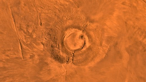 NASA: На молодом Марсе преобладали взрывные извержения вулканов
