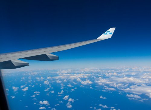 Авиакомпанией KLM представлен концепт V-образного авиалайнера