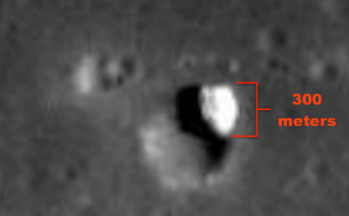 Скотт Уоринг обнаружил огромный корабль пришельцев на Луне