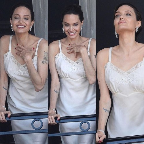 Анджелина Джоли порадовала поклонников, появившись на балконе оголенной