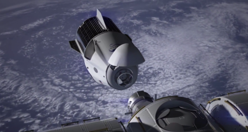 Корабль Dragon отправился к МКС с новым стыковочным узлом и полезной нагрузкой