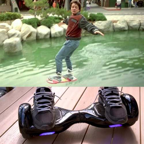 Летающие скейборды могли появиться до культового фильма «Назад в будущее 2»