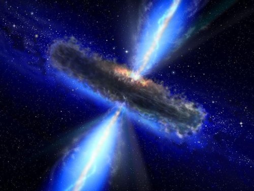 Команда астрономов нашла в космосе древний квазар