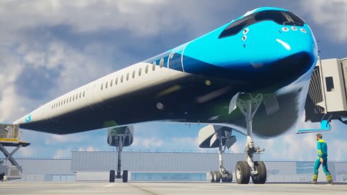 Конструктора из Нидерландов изобрели уникальный самолет без крыльев