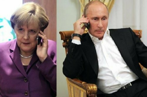 Путин и Меркель обсудили вопросы к встрече в «нормандском формате»