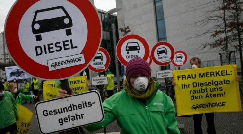 Гринпис упрекает немецкий автопром во вреде экологии