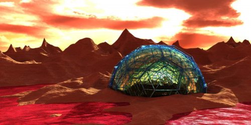 Через 100 лет на Марсе будет миллион колонистов: Людям придётся научиться есть сверчков – Учёные