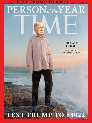 Группа сторонников Трампа отредактировала  изображение Греты Тунберг на обложке TIME