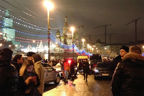 В центре Москвы погремели выстрелы