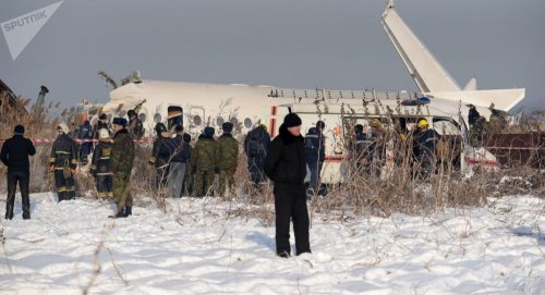 Техническая неисправность или ошибка пилота названы  возможными причинами авиакатастрофы в Казахстане