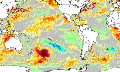Гигантская «капля» воды постоянно нагревается в Тихом океане: Учёные ничем не могут это пояснить