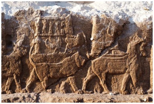 В Ираке обнаружен редкий ассирийский каменный рельеф