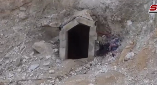 Сирийская армия раскрыла террористическую  «пещеру чудес» в Идлибе