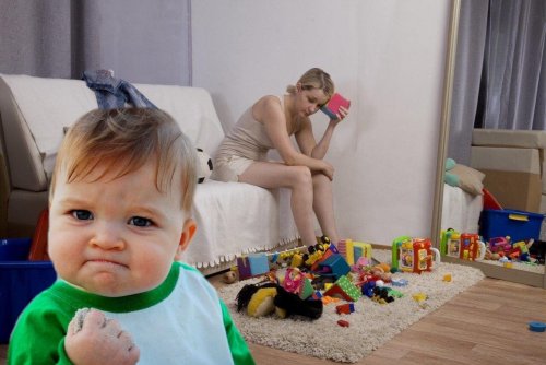 «Молодым мамам на заметку!»: Ребёнка можно приучить к приборке своих игрушек