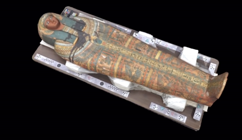 В египетском саркофаге нашли секретное изображение бога Ра