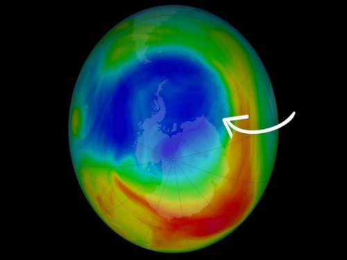 Озоновые дыры Антарктики восстанавливаются, изменяя  атмосферную циркуляцию