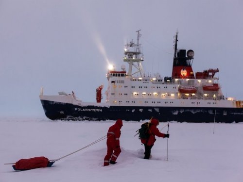 Ученые застряли на исследовательском корабле в Арктике