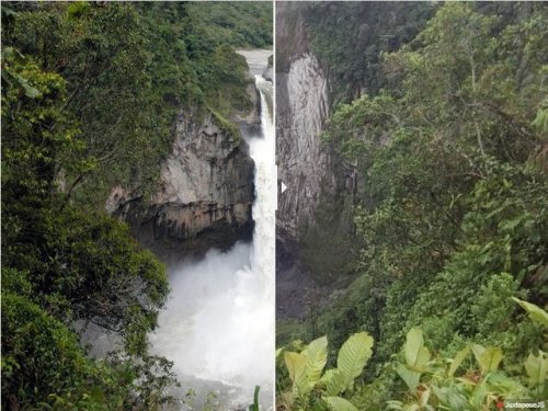 По необъяснимым причинам в Эквадоре исчез самый высокий водопад в стране
