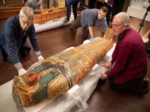 Учеными раскрыты секреты древнеегипетского саркофага