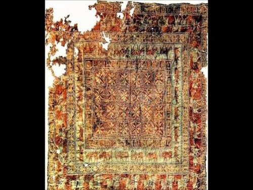 Самый старый в мире ковер был изготовлен древними турецкими племенами, утверждает историк