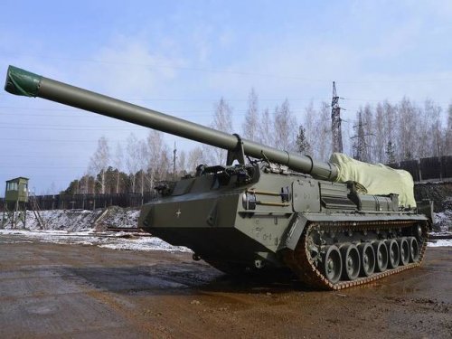 ﻿Российская армия получила модернизированный вариант мощного артиллерийского орудия «Малка»