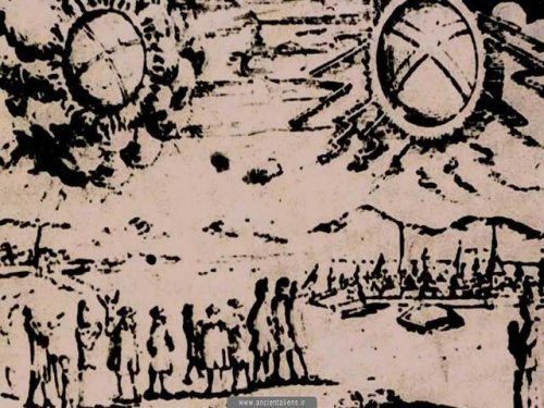 «Колесницы, бегущие среди облаков»: НЛО были замечены в I веке