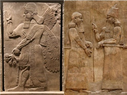 Сокровищница ассирийских королей, обнаруженная  в туннелях, раскопана и разграблена террористами