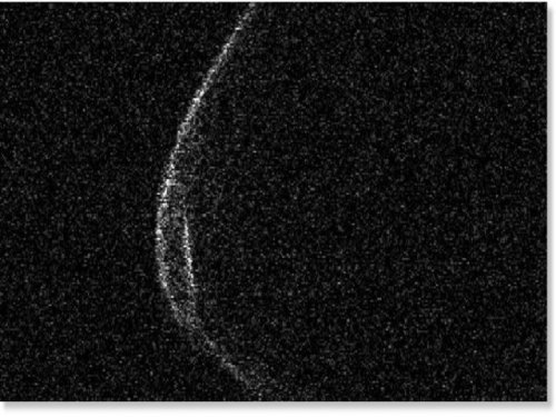 ﻿Астрономы  сделали снимки огромного астероида, несущегося к Земле