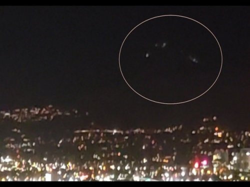 Треугольный объект, подобный НЛО, обнаружен в небе Техаса в четвертый раз за год