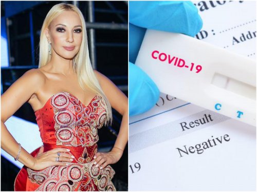 Лера Кудрявцева делает себе домашние тесты на коронавирус