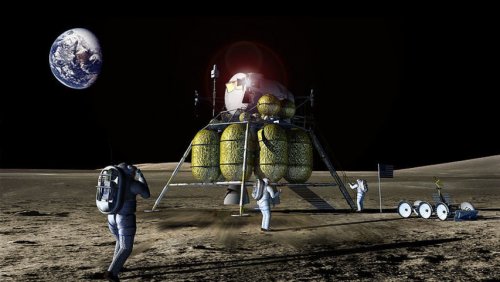 В NASA считают отличной идеей размещение атомных реакторов на Луне