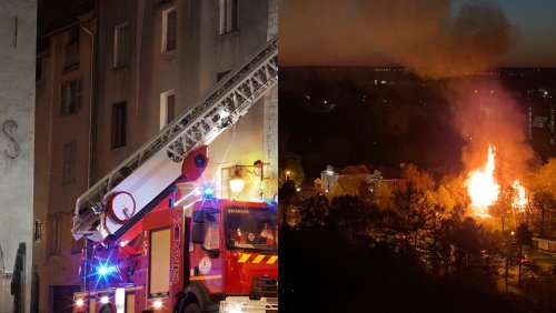 В Евпатории из горящей многоэтажки спасли трех человек