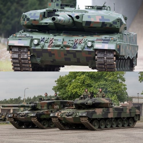 Польская армия получила два модернизированных немецких танка «Леопард-2»