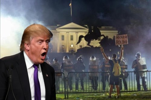 Для разгона массовых беспорядков в США применят армию – Дональд Трамп
