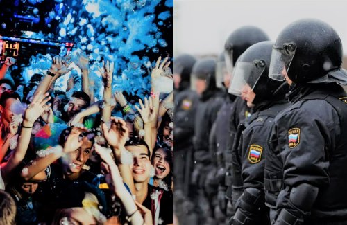 Полицейские в Москве задержали 50 участников подпольной вечеринки