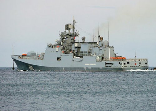 Боевые корабли ЧФ России взяли под охрану два судна, идущие к «Северному потоку-2»