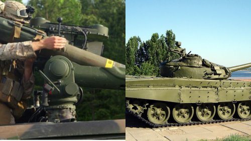 Танк Т-72 выдержал прямое попадание американской противотанковой ракеты TOW: видео