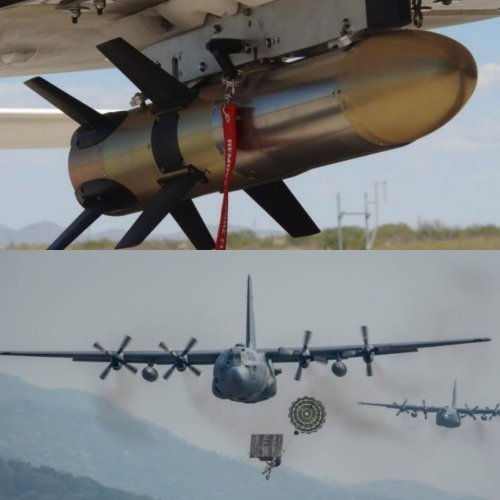 Испытание США тяжёлой «крылатой» авиабомбы CLEAVER признали успешным