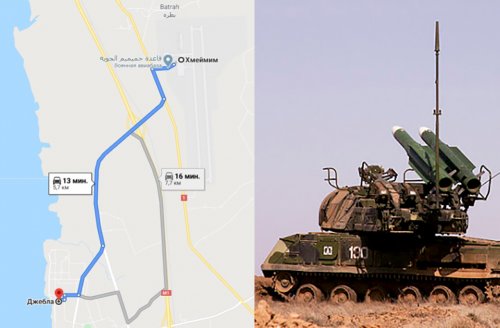 Сирийские ПВО отразили атаку беспилотников вблизи российской авиабазы Хмеймим