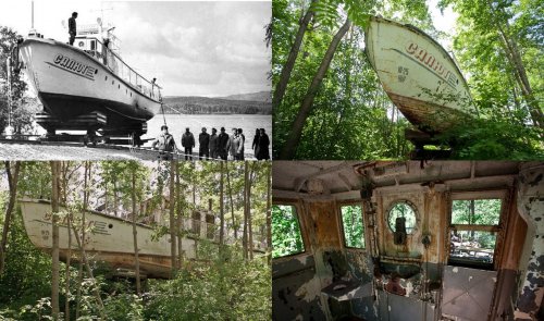 В лесу на Урале обнаружили заброшенный боевой корабль ТОФ