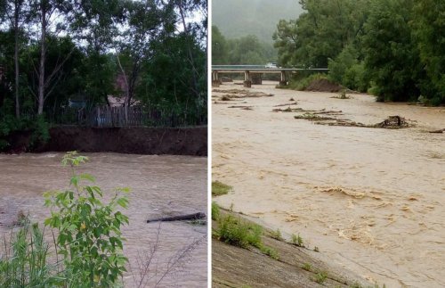 В двух районах Приморья введён режим ЧС из-за паводков