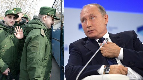 Путин отправил запасников на военные сборы