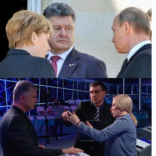 Порошенко отрекается от поздравления Путина с Днем России